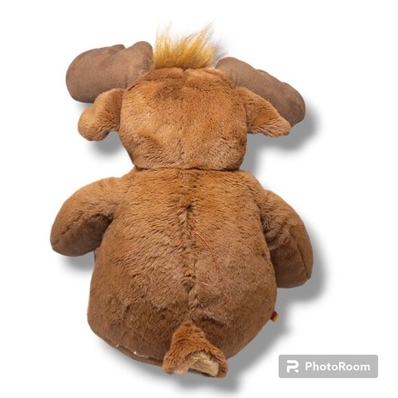 Build A Bear Hal The Moose Christmas Plush-Light Up Antlers-Working-Retired-18" - Picture 4 of 8